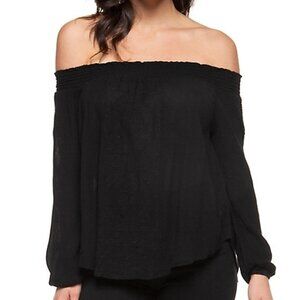 Dex Off-The-Shoulder Peasant Top